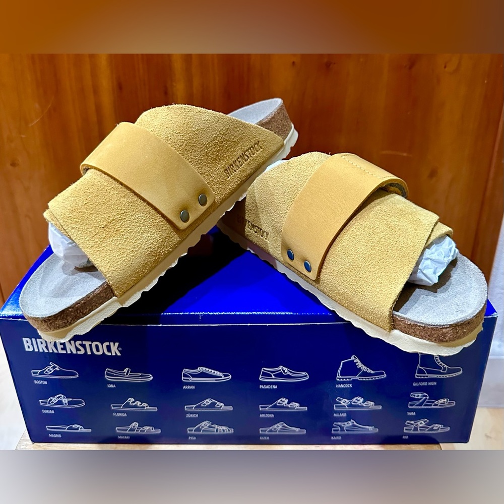 NIB Birkenstock Kyoto in Ochre | Size 36